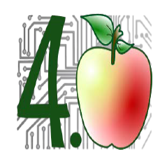 Apfel-vier-Punkt-Null